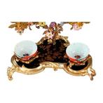 Encrier - Bronze, Porcelaine, Antiek en Kunst