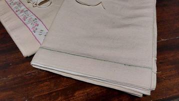 Drap de lit (4) - 270 cm - 230 cm - Anciennes draps