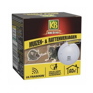 Muizen- en rattenverjager | KB Home Defense | 60m², Dieren en Toebehoren, Overige Dieren-accessoires, Verzenden