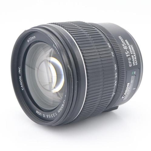 Canon EF-S 15-85mm F/3.5-5.6 IS USM occasion, Audio, Tv en Foto, Foto | Lenzen en Objectieven, Zo goed als nieuw, Verzenden
