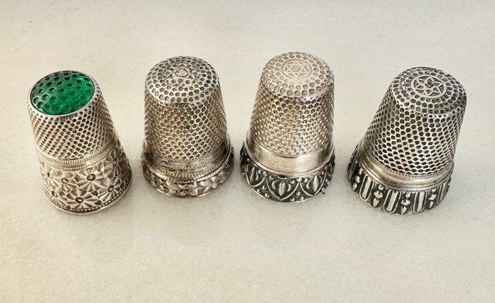 Vingerhoed (4), Antiek en Kunst, Antiek | Zilver en Goud