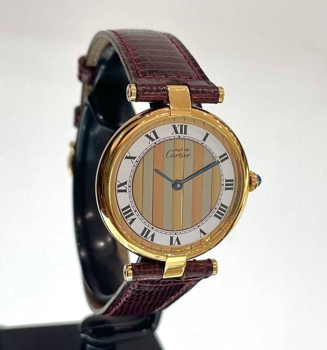 Cartier - Must de Cartier Vermeil Trinity Dial. BRAND NEW -, Handtassen en Accessoires, Horloges | Heren