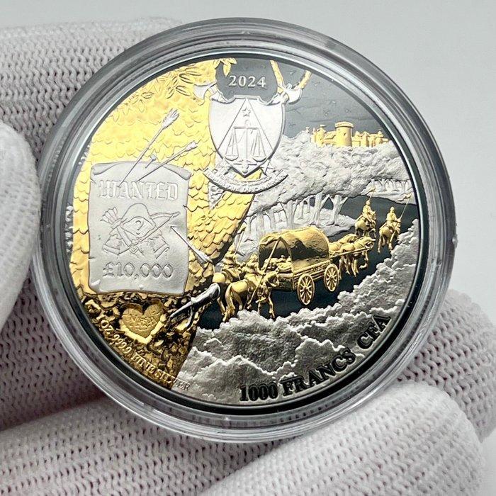 Kameroen. 500 Francs 2024 – Robin of the Hood – 1 oz Silver, Postzegels en Munten, Munten | Europa | Niet-Euromunten