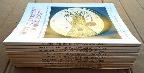 The Antiquarian Horological Society - Ten issues of the, Antiek en Kunst, Antiek | Klokken