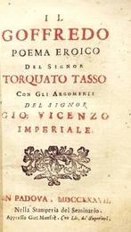 Tasso Torquato. - Il Goffredo. Poema Eroico Illustrato -, Antiek en Kunst