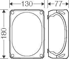 Hensel KX 1010 C ATEX Zone 2/22 Boîte De Jonction IP66 - KX, Doe-het-zelf en Bouw, Elektriciteit en Kabels, Verzenden