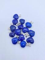 125 Gram Lapis Lazuli Minerale Steen Hart Hangers met zilver