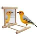 Zitstok Spiegel Vogelkooi, Verzamelen, Verzenden, Nieuw