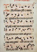 Script - Unknown - Antiphonary - 17th Century handwritten, Nieuw