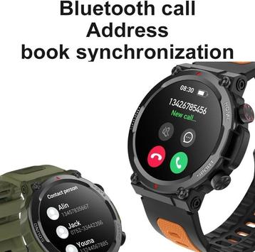 DrPhone Smartwatch - Hartslag/Bloedzuurstof/Slaapbewaking -