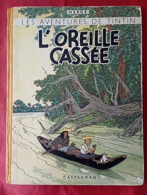 Tintin T6 - Loreille cassée (A23) - C - (1944), Boeken, Stripverhalen