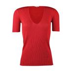 Patrizia Pepe • rode lurex top • 40 (3), Maat 38/40 (M), Verzenden, Nieuw, Patrizia Pepe