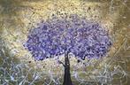 Maria Gubicekova (Maia) - Purple Gold Tree, N.8 - XL, Antiquités & Art