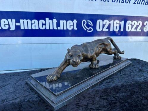 Banye - Figuur - Panther - 8 kg - Brons, Marmer, Antiek en Kunst, Curiosa en Brocante