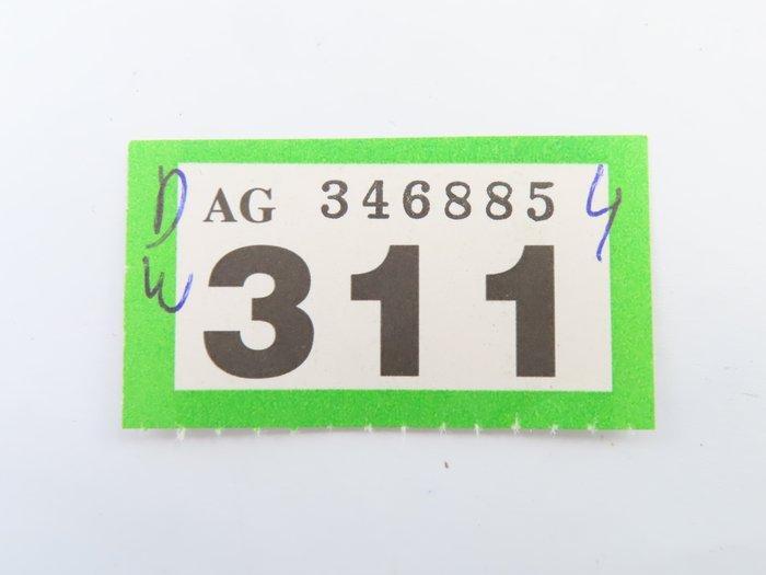 HAG H0 - 386 - Modeltrein goederenwagon (1) - 4-assige, Hobby en Vrije tijd, Modeltreinen | H0