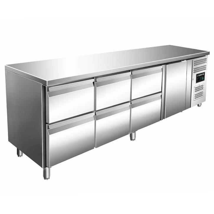 Koelwerkbank | KYLJA | 503L | 1 Deur + 6 Laden (1/1 GN) |, Zakelijke goederen, Horeca | Keukenapparatuur, Nieuw in verpakking