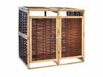 Veiling - VidaXL Dubbele containerberging 80x137x135cm