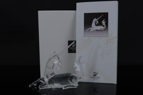 Figuur - Swarovski - Jaarstuk 1996 Eenhoorn (Boxed +, Antiek en Kunst, Curiosa en Brocante