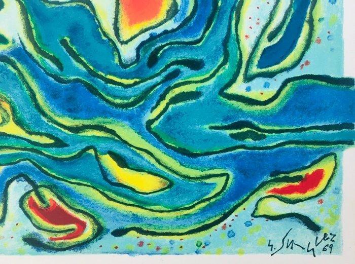 Gustave Singier (1909-1984) - Sans-titre - Lithographie, Antiek en Kunst, Antiek | Overige Antiek