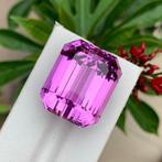 1 pcs Roze, Paars Kunziet - 73.92 ct - nternational Colored, Nieuw