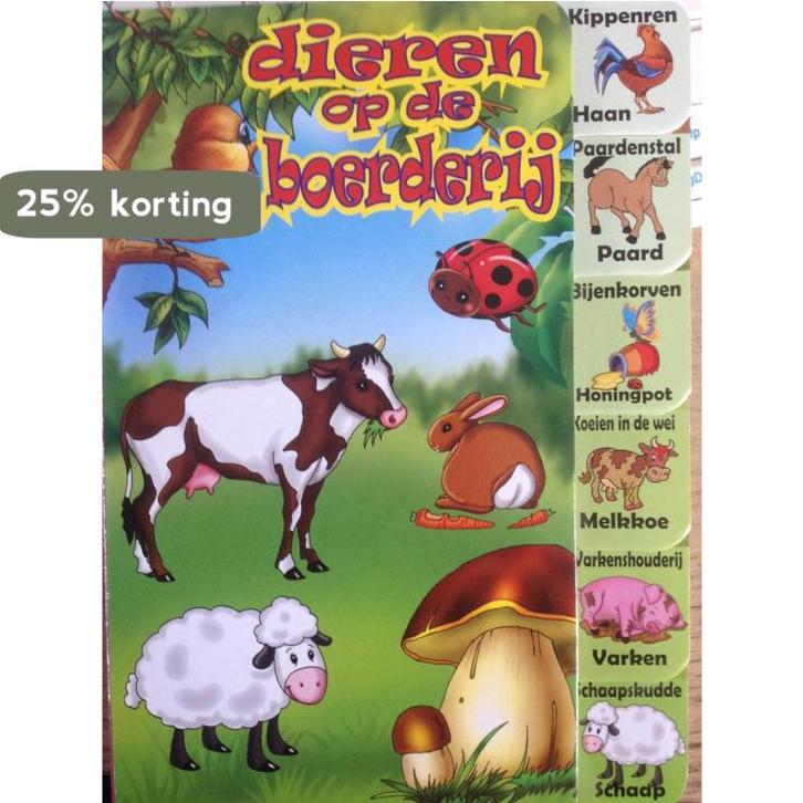 Dieren op de Boerderij 8716745009315, Boeken, Overige Boeken, Gelezen, Verzenden