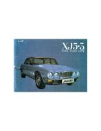 1977 JAGUAR XJ12 5.3 FUEL INJECTION INSTRUCTIEBOEKJE ENGELS, Auto diversen, Handleidingen en Instructieboekjes