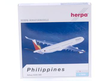 Schaal 1:500 Herpa 513159 Philippine Airlines Airbus A340..., Ophalen of Verzenden