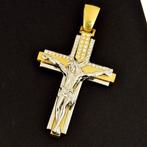 Pendentif en forme de croix - 18 carats Or jaune Diamant, Bijoux, Sacs & Beauté