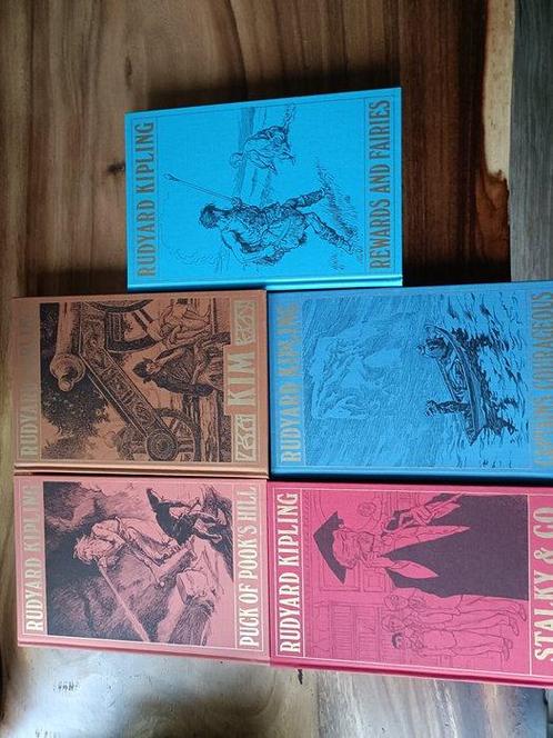 Rudyard Kipling - Puck of Pooks Hill; Captains Courageous;, Antiek en Kunst, Antiek | Boeken en Manuscripten