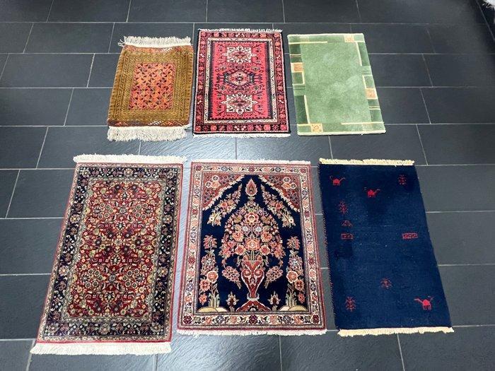 Oriënt Mix Set - Vloerkleed - 75 cm - 56 cm, Huis en Inrichting, Stoffering | Tapijten en Vloerkleden