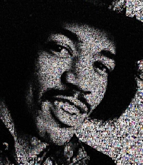 David Law - Crypto Jimi Hendrix Experience 1968, Antiek en Kunst, Kunst | Schilderijen | Modern