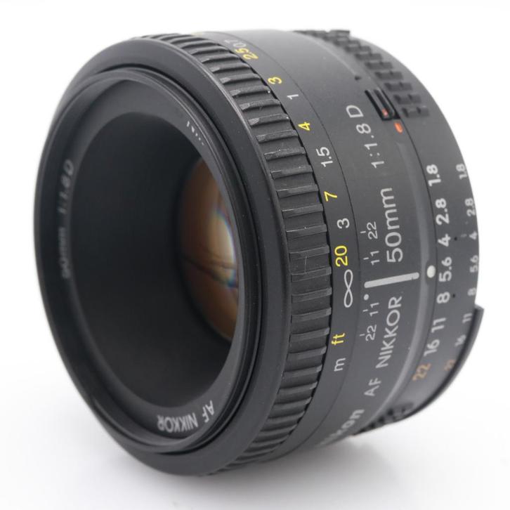 Nikon AF 50mm F/1.8 D | Tweedehands, Audio, Tv en Foto, Foto | Lenzen en Objectieven, Zo goed als nieuw, Verzenden