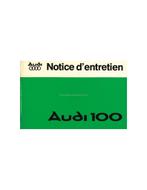 1977 AUDI 100 INSTRUCTIEBOEKJE FRANS, Auto diversen, Handleidingen en Instructieboekjes