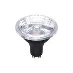 AR70 LED Spot GU10 6W Dim to Warm 3000K-2000K Zwart, Huis en Inrichting, Lampen | Spots, Verzenden, Nieuw, Kunststof, Led