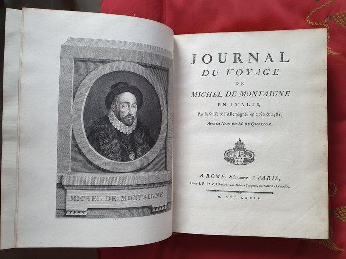 Journal de voyage - Michel de Montaigne 