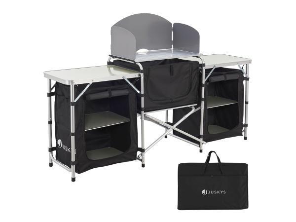 Veiling - Grote Inklapbare Campingkeuken Garda, Caravanes & Camping, Meubles de camping