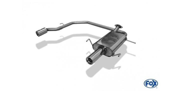 FOX Nissan Primera P11 - 4/5 deuren. Saloon achterdemper uit, Auto-onderdelen, Uitlaatsystemen, Nieuw, Verzenden