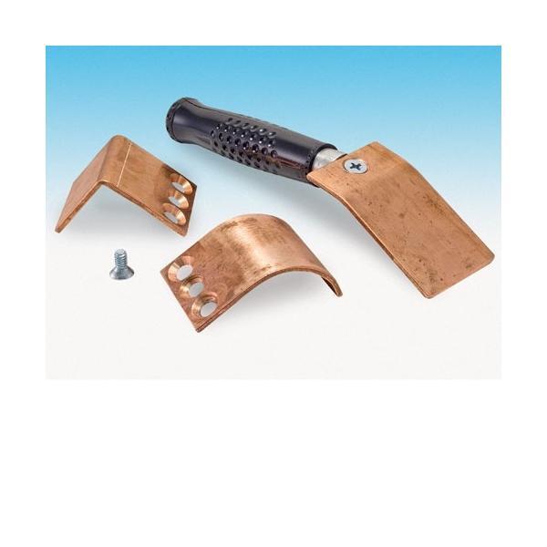 Welders helper 3 stuks, vlak, gebogen en haaks - Koper, Autos : Divers, Outils de voiture, Envoi