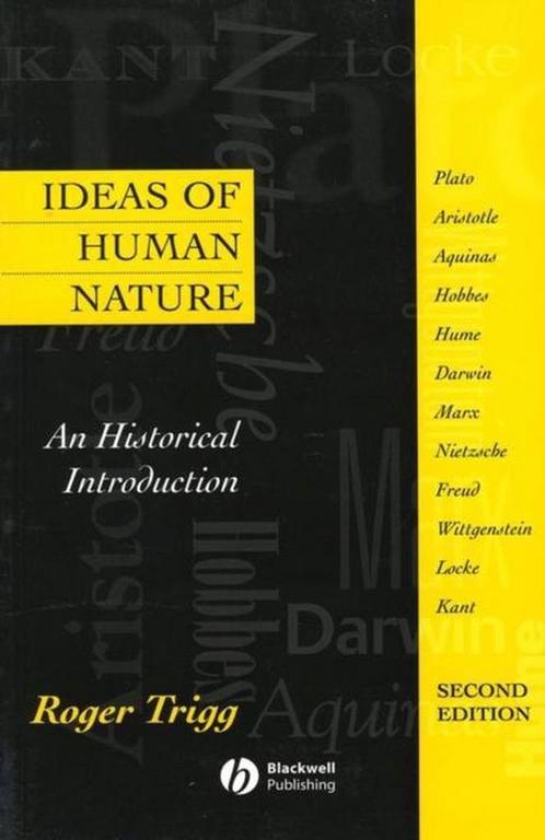 Ideas of Human Nature 9780631214069 Professor Roger Trigg, Boeken, Overige Boeken, Gelezen, Verzenden