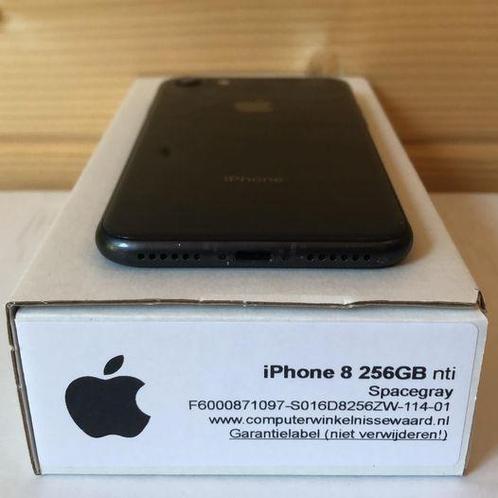 Apple iphone 8 zwart 256GB simlockvrij + garantie, Télécoms, Téléphonie mobile | Apple iPhone, Enlèvement ou Envoi