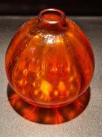 Glasfabriek Leerdam - Chris Lanooy - Vase -  vase orange  -, Antiek en Kunst