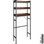 tectake Badkamerrek Seattle - 67 x 25 x 165,5 cm, Industriee, Huis en Inrichting, Verzenden, Nieuw