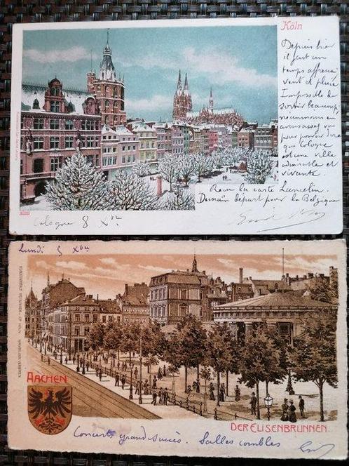 Allemagne - 111 cartes postales de 1898 à 1934 - Carte, Verzamelen, Postkaarten | Buitenland