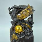 Dragon Statue - Bronze - Chine (Sans Prix de Réserve)