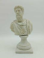 Sculpture, Marco Aurelio - 31 cm - poussière de marbre