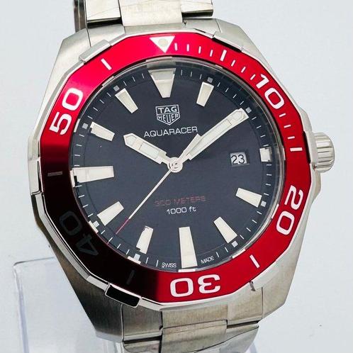 TAG Heuer - Aquaracer - Zonder Minimumprijs - WAY101B -, Handtassen en Accessoires, Horloges | Antiek