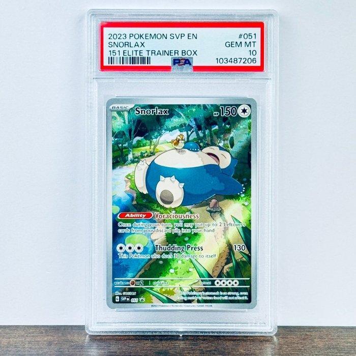 Pokémon Graded card - Snorlax 051 - Pokémon - PSA 10, Hobby en Vrije tijd, Verzamelkaartspellen | Pokémon
