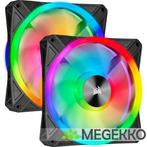 Corsair iCUE QL140 RGB PWM Dual Fan Kit with Lighting Node, Computers en Software, Verzenden, Nieuw
