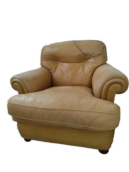 Poltrona Frau - Zitgroep (4) - Droom - Leder, Antiek en Kunst, Antiek | Meubels | Stoelen en Sofa's