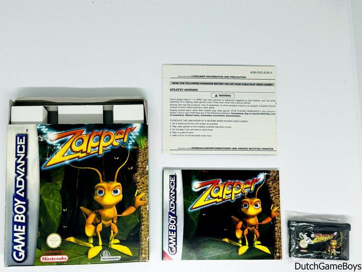 Gameboy Advance / GBA - Zapper - EUR, Games en Spelcomputers, Games | Nintendo Game Boy, Gebruikt, Verzenden